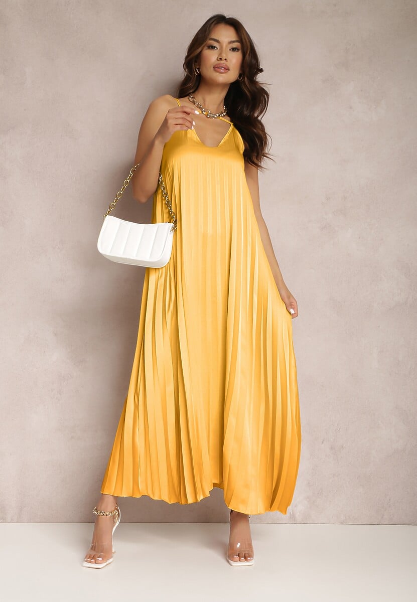 Beżowa Sukienka Ianima