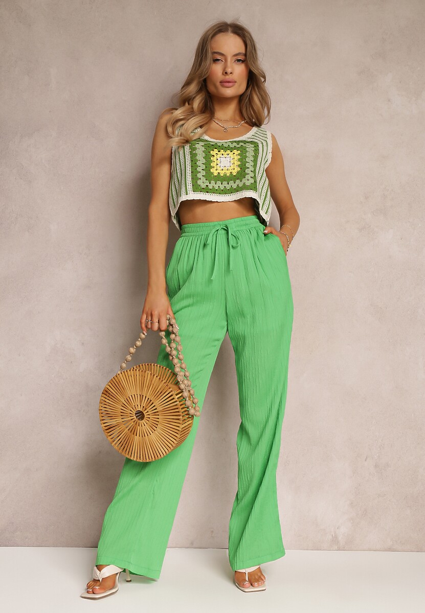 Różowa Przezroczysta Koszula z Guzikami i Kołnierzykiem Kaylei