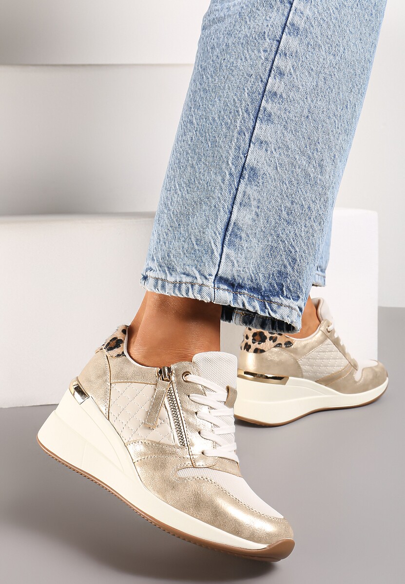 Złote Sneakersy Thessiore