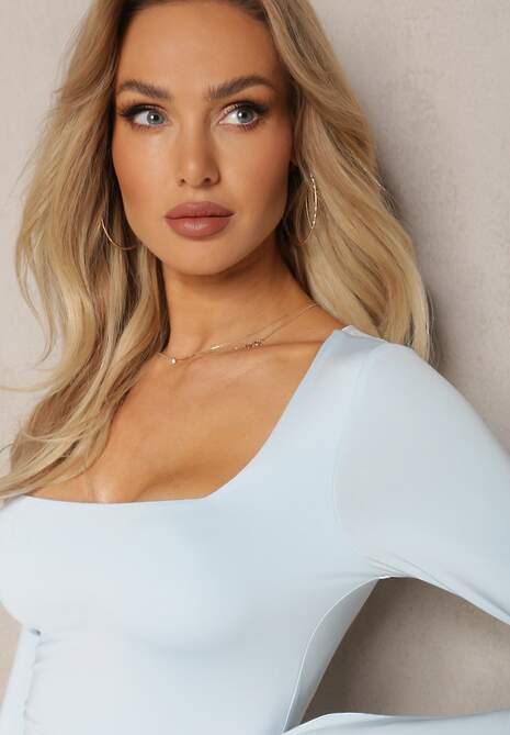 Jasnoniebieska Bluzka Seliusei