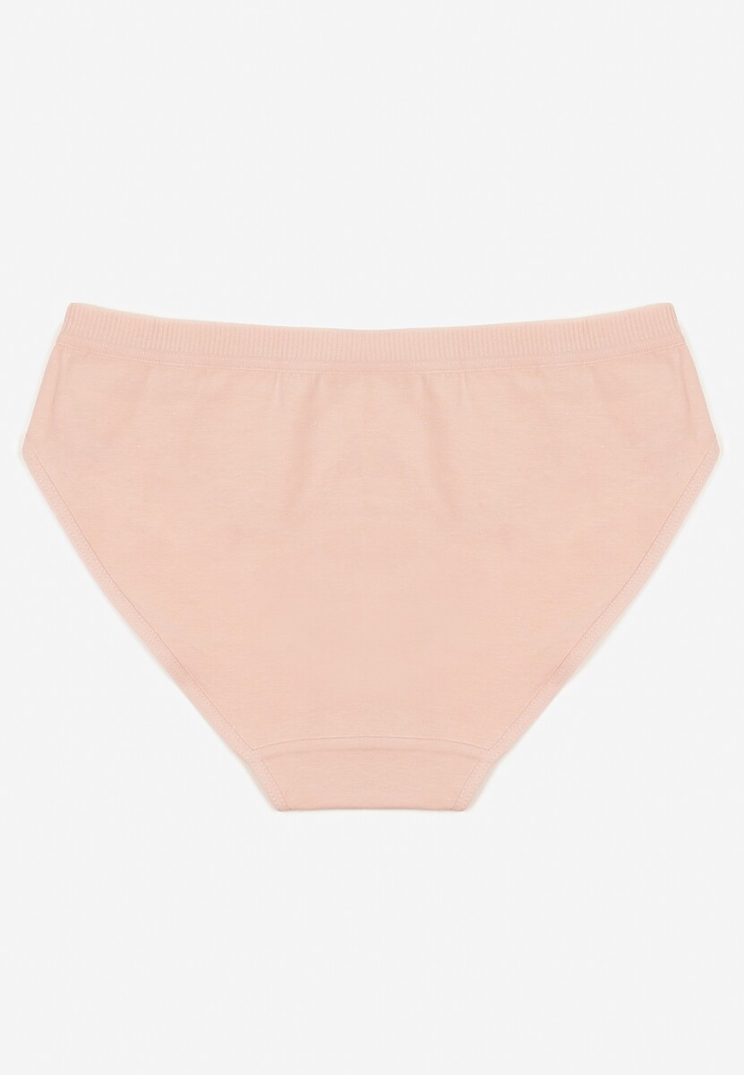 Jasnoróżowe Bawełniane Majtki Typu Figi Lanadwen