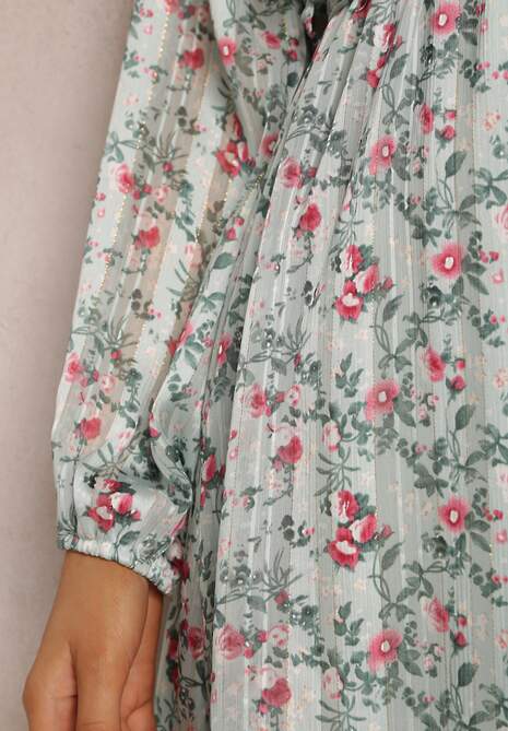 Miętowa Sukienka Meridarah