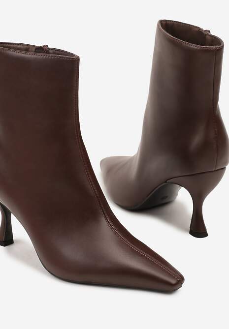 Brązowe Botki Vices na Kaczuszce Fallonea