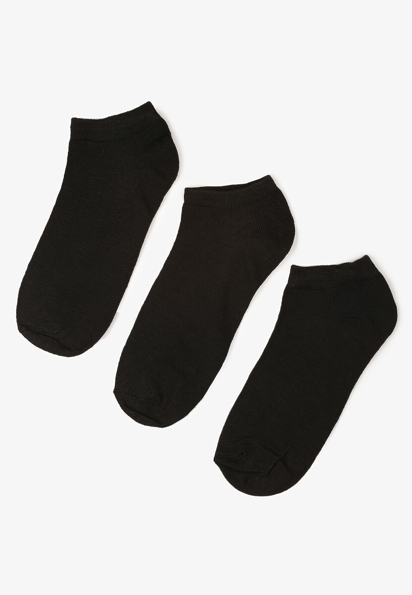 Białe Bawełniane Skarpety Stopki 3-Pack Venandrella