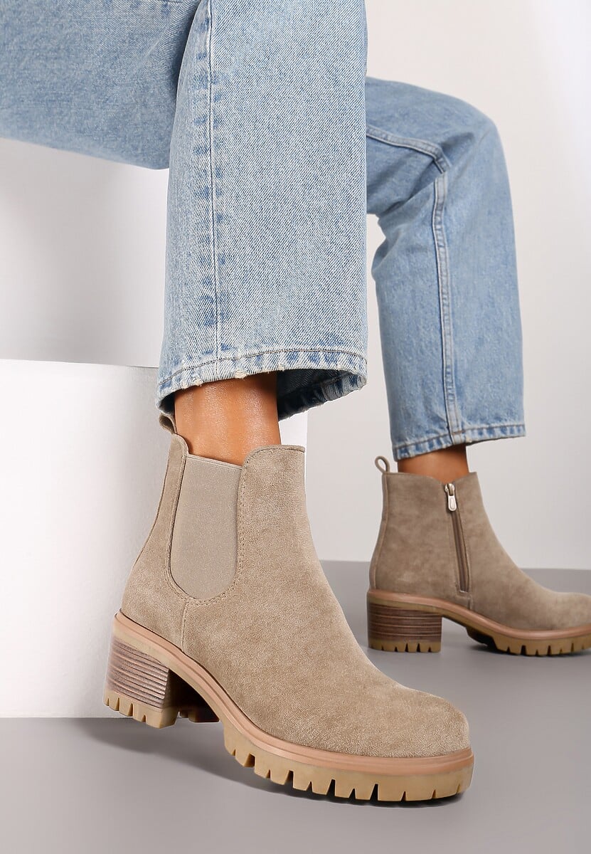 Czarne Botki na Słupku Ruiha