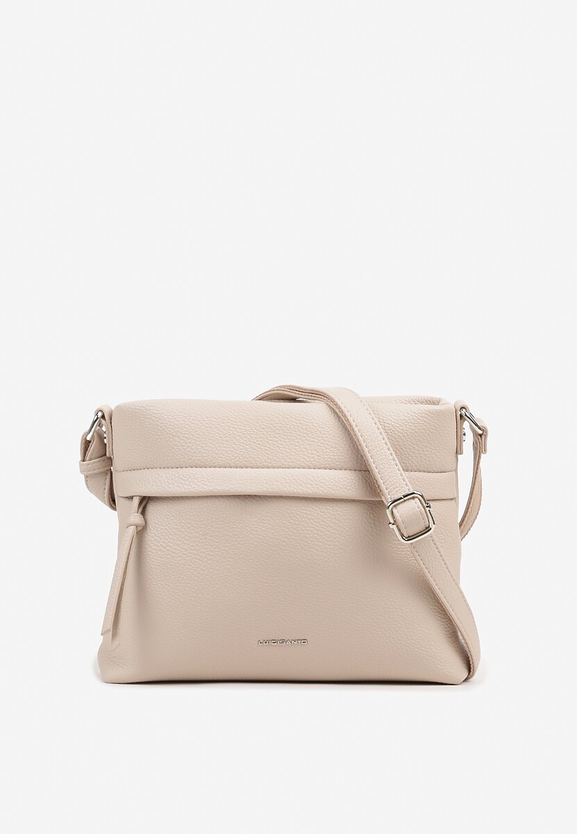 Jasnobeżowa Torebka o Fasonie Prostokątnej Listonoszki Elliriel