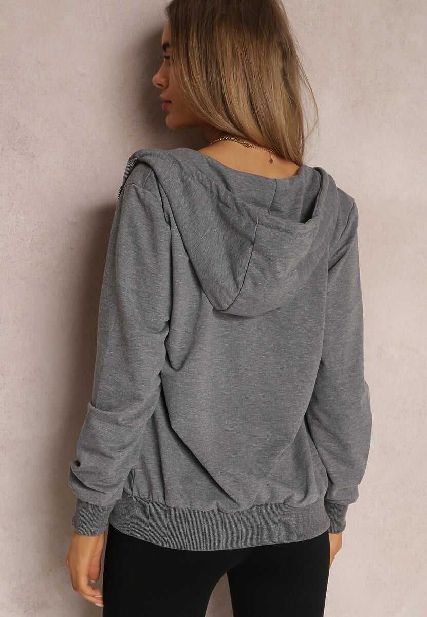 Ciemnoszara Bluza Rhodothee