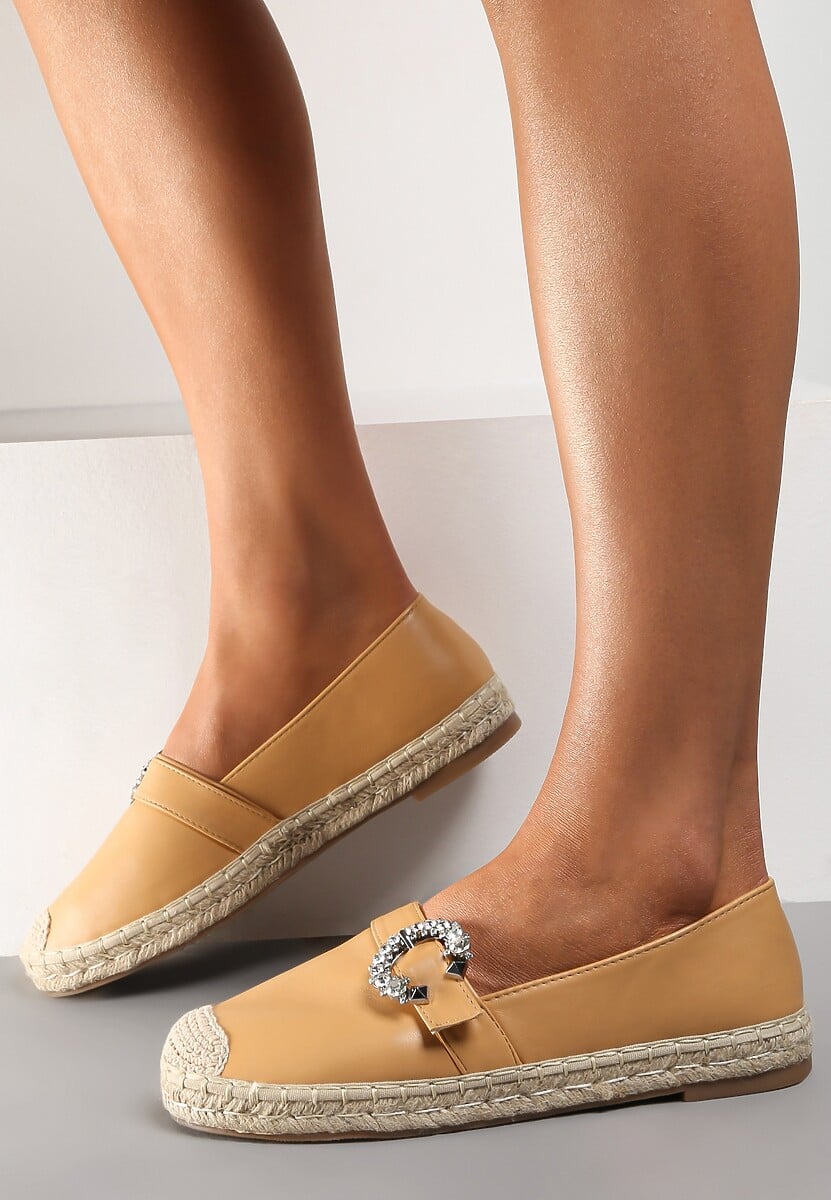 Beżowe Espadryle Auxamene