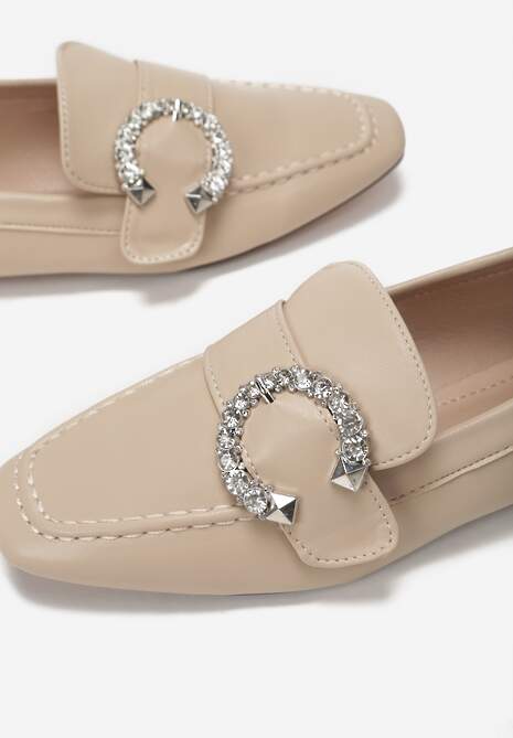 Beżowe Mokasyny Ciliphae