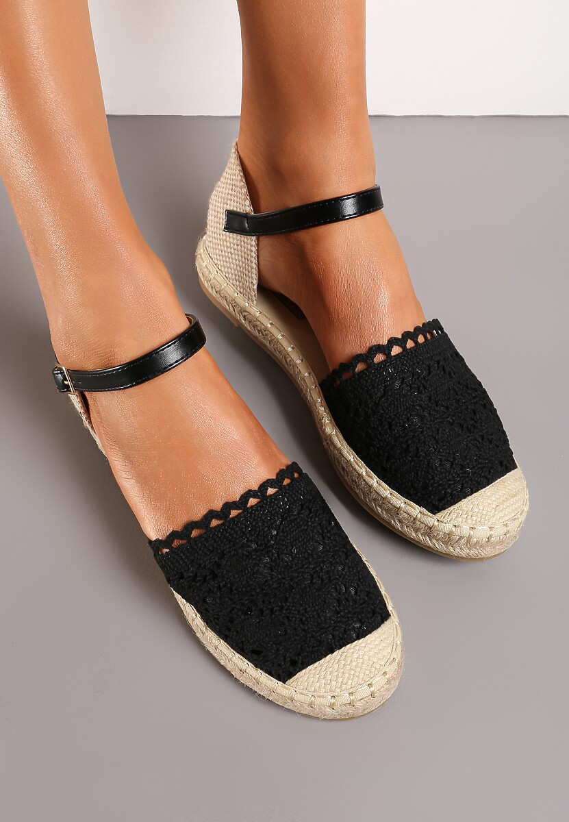 Czarne Espadryle Maiseis