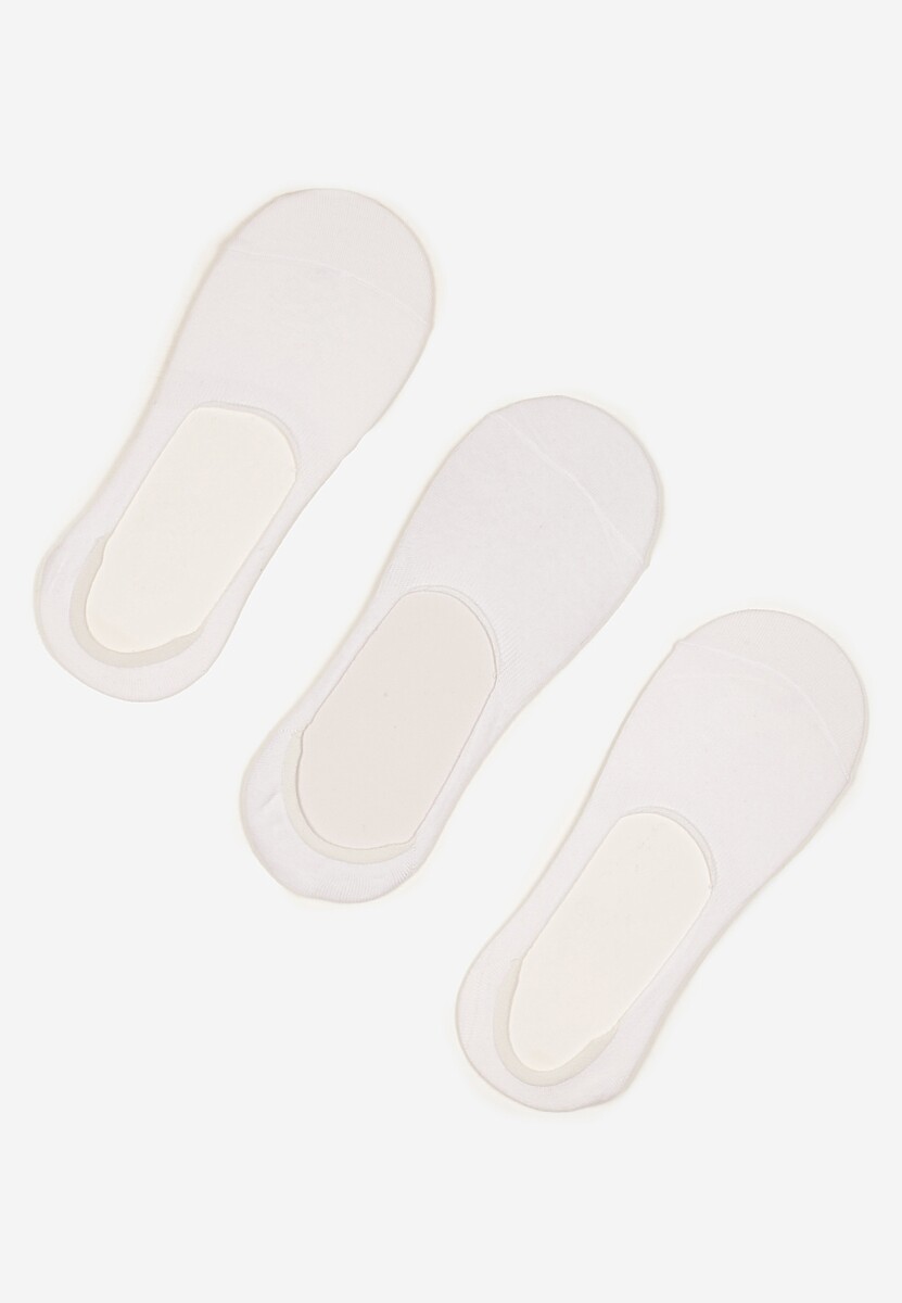 Jasnoszare Skarpety z Bawełny Stopki Folenira