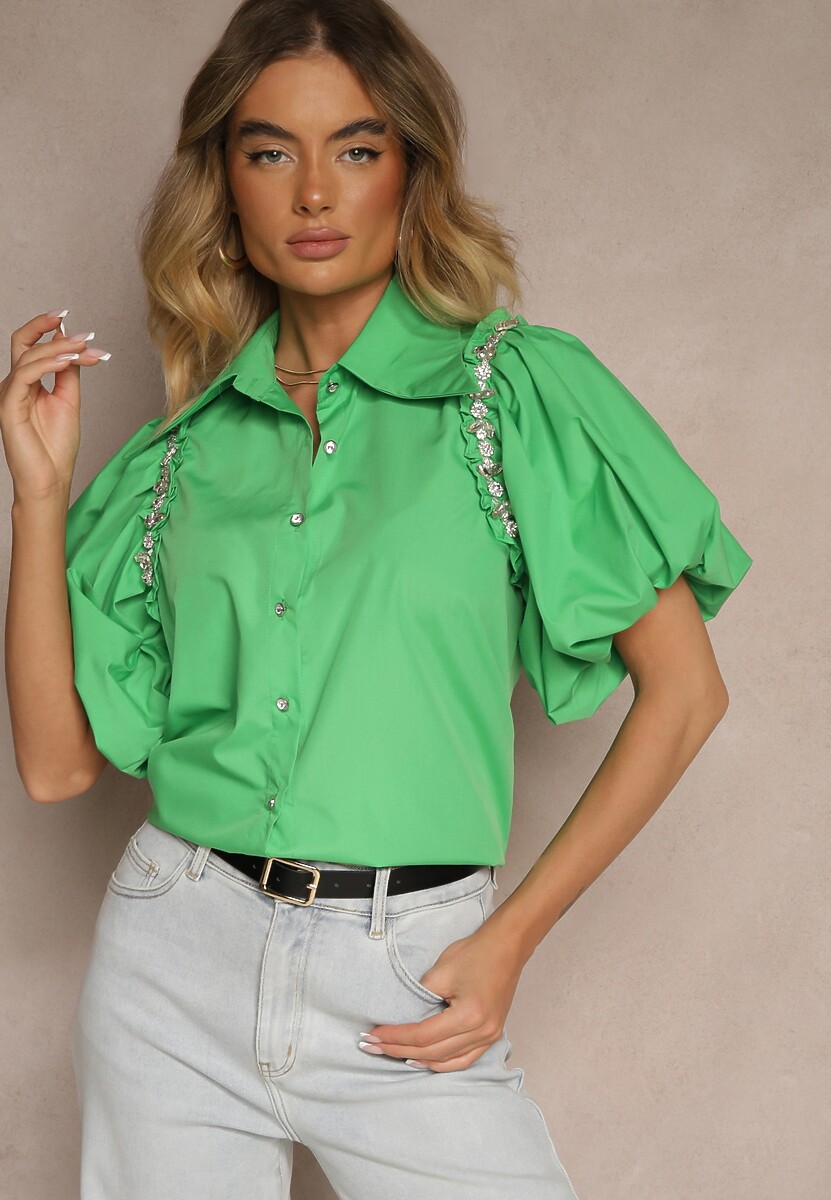 Zielona Koszula Klymamene