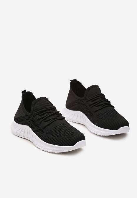 Czarne Buty Sportowe Bemostom