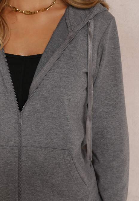 Ciemnoszara Bluza Rhodothee