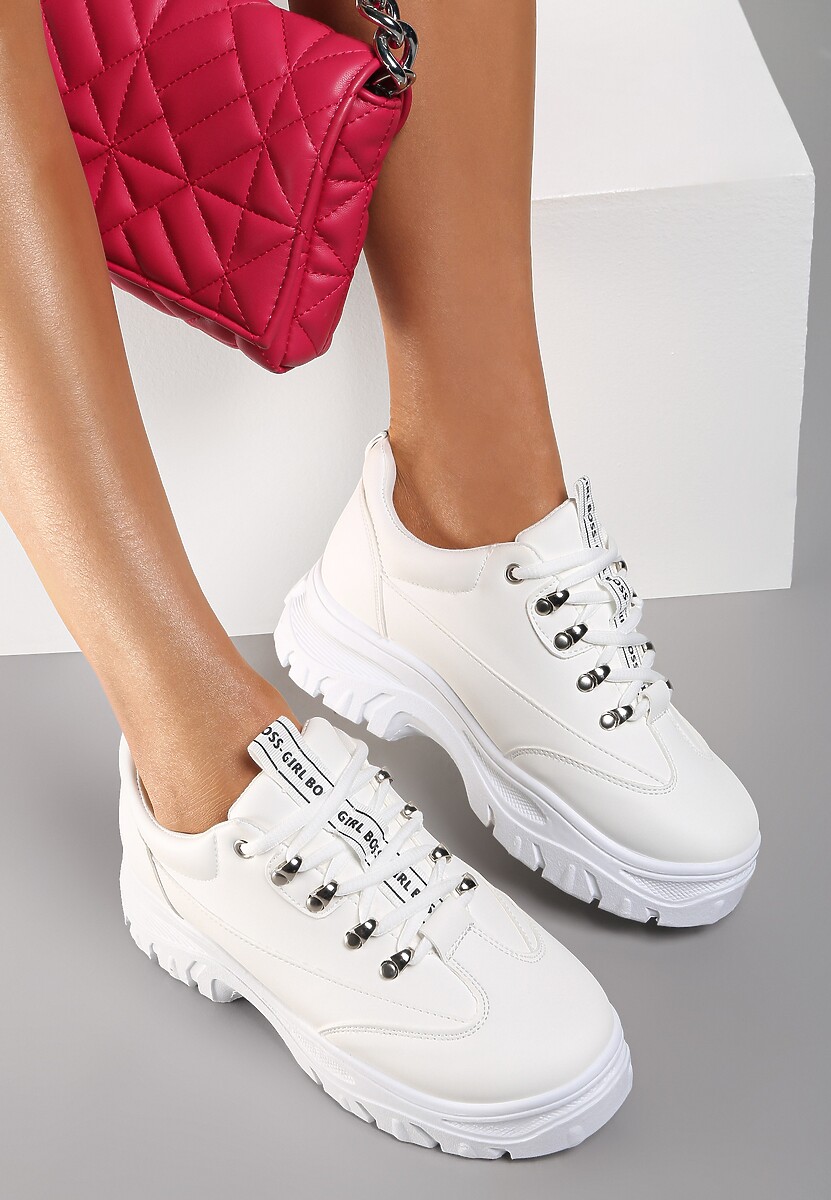 Białe Sneakersy Farwynn