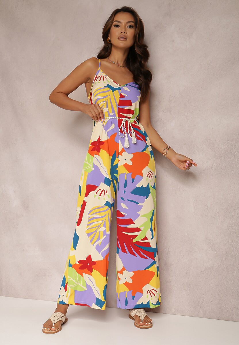 Fioletowy Kombinezon Queally