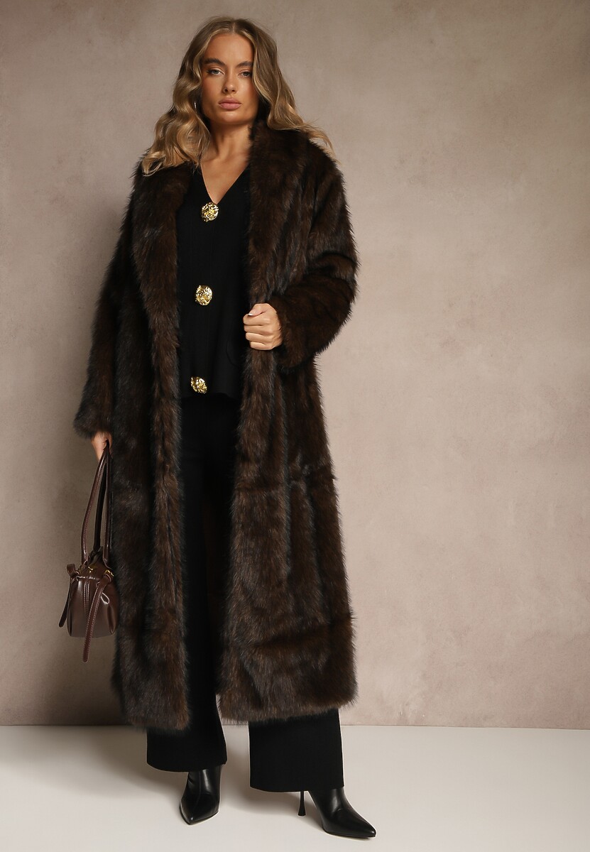 Czarny Komplet z Dzianiny z Wiskozą Kardigan i Spodnie z Gumką Badrine