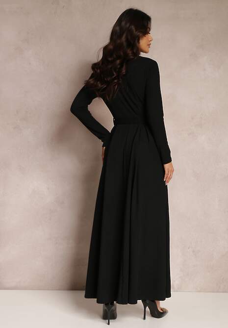 Czarna Sukienka Achina