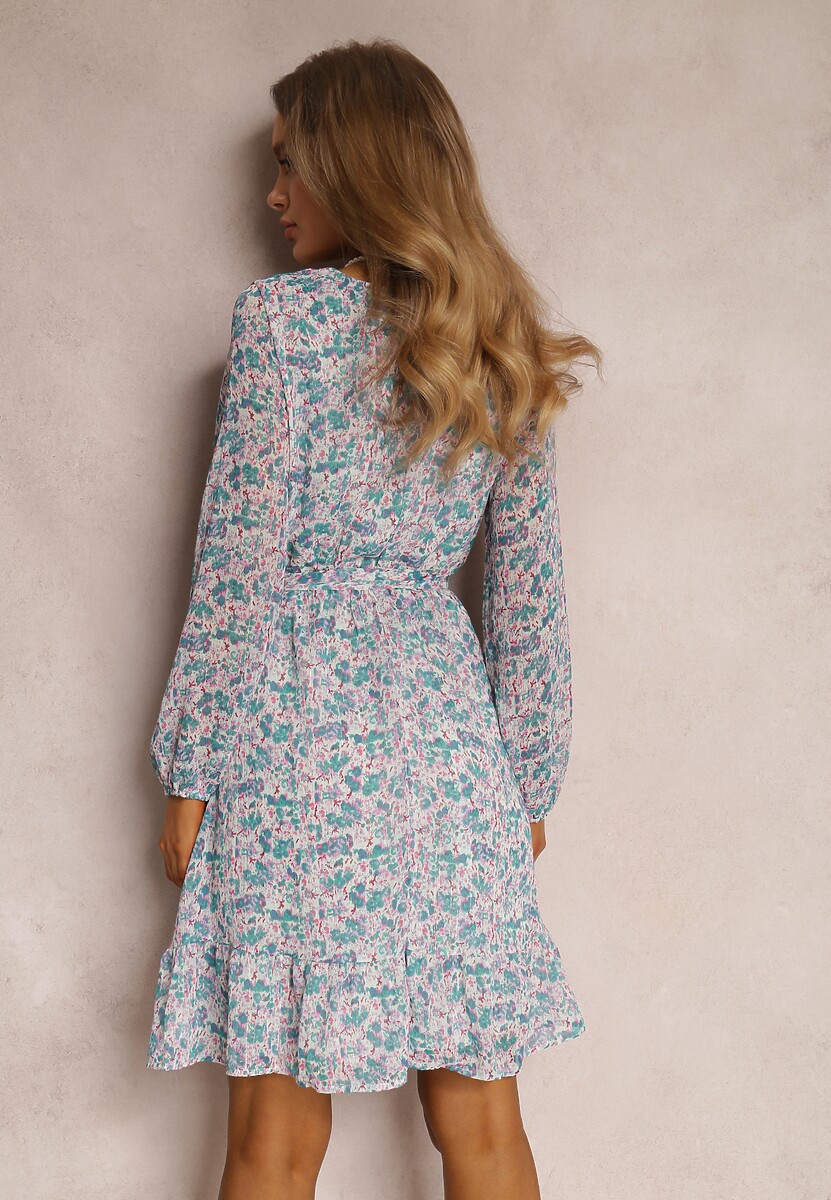 Miętowa Sukienka Nethisa