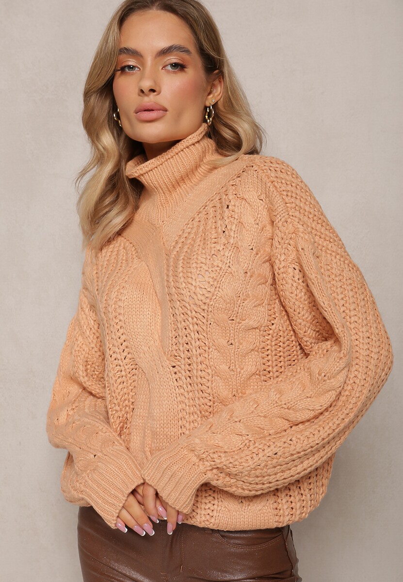 Brązowy Golf w Warkoczykowy Splot Dicuti