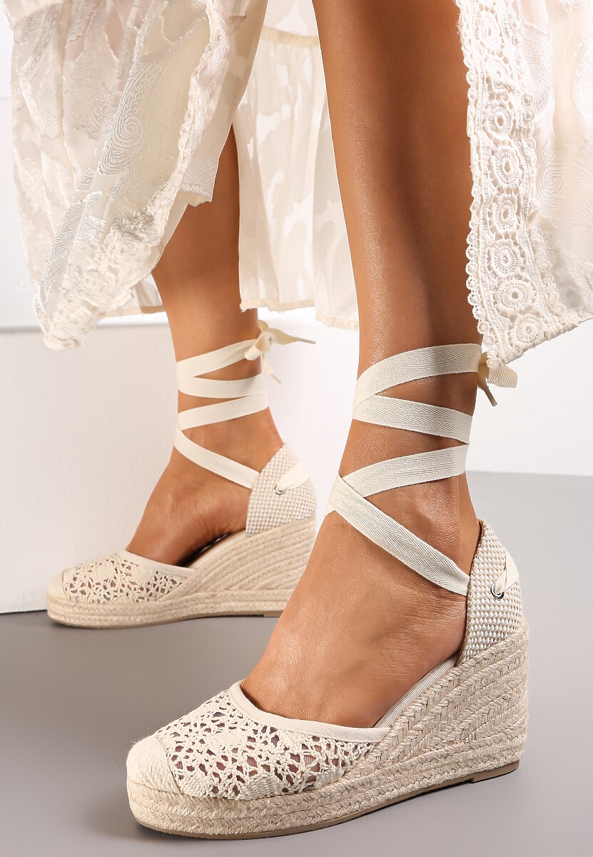 Beżowe Sandały Jennileh