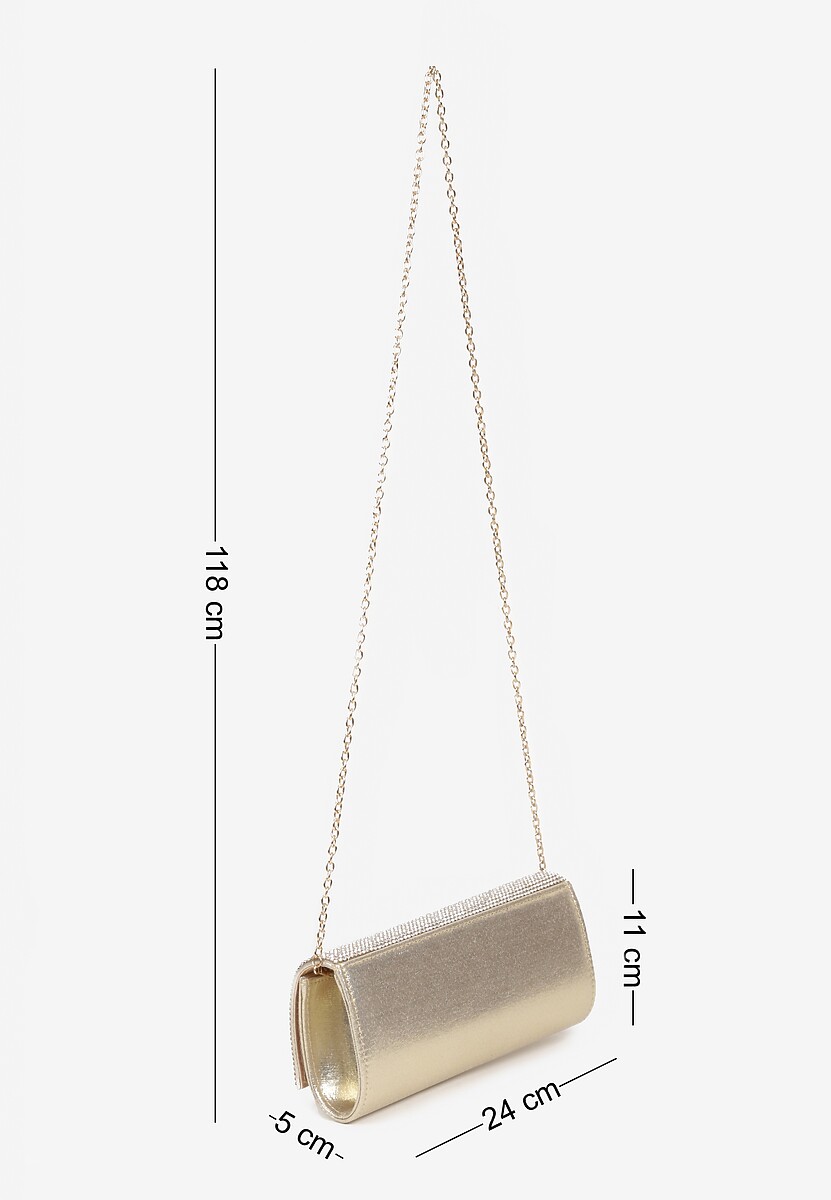 Złota Cyrkoniowa Torebka Kopertówka Vices Devrina