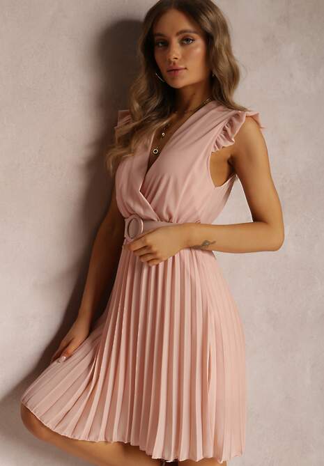 Różowa Sukienka Arvid