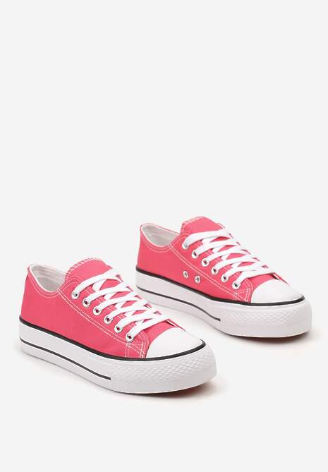 Fuksjowe Klasyczne Trampki Przed Kostkę Xarosa