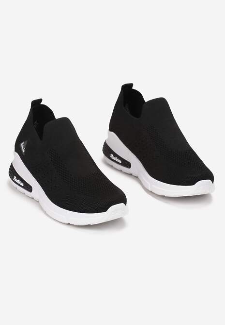 Czarne Buty Sportowe Amathane