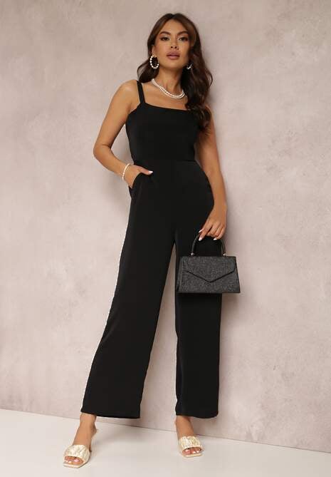 Czarny Kombinezon Delope