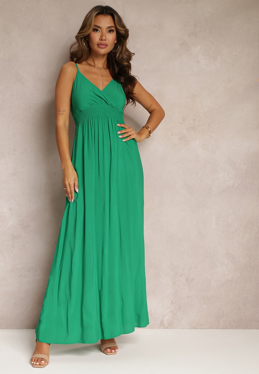 Ciemnozielona Sukienka Sterinig