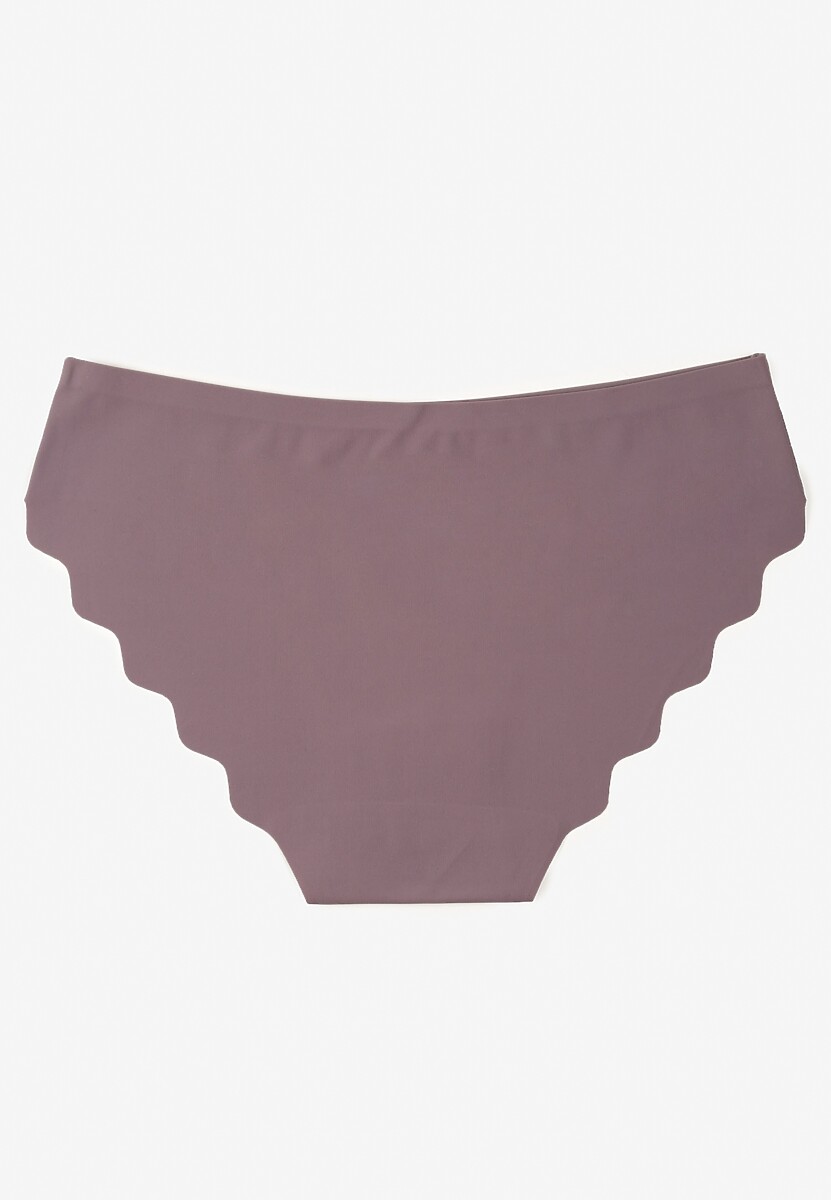 Fioletowe Majtki Figi o Bezszwowym Wykończeniu Dolitia