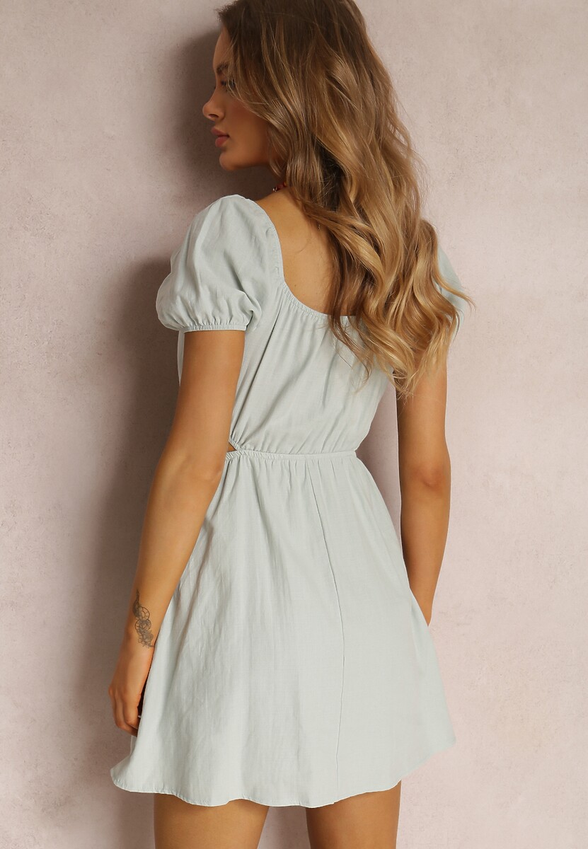Miętowa Sukienka Demaret