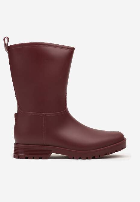 Bordowe Casualowe Kalosze Dirrive