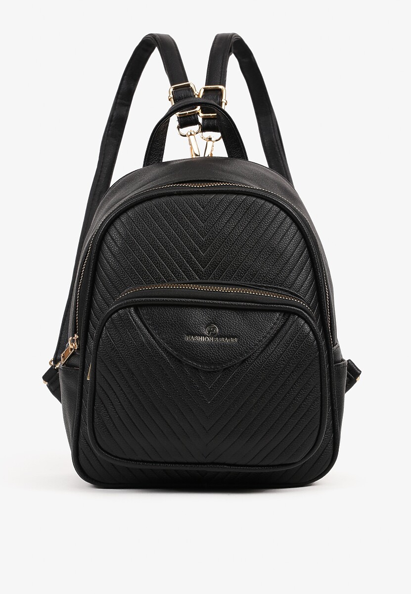 Fioletowy Plecak Ozdobiony Delikatnym Tłoczeniem Arseki