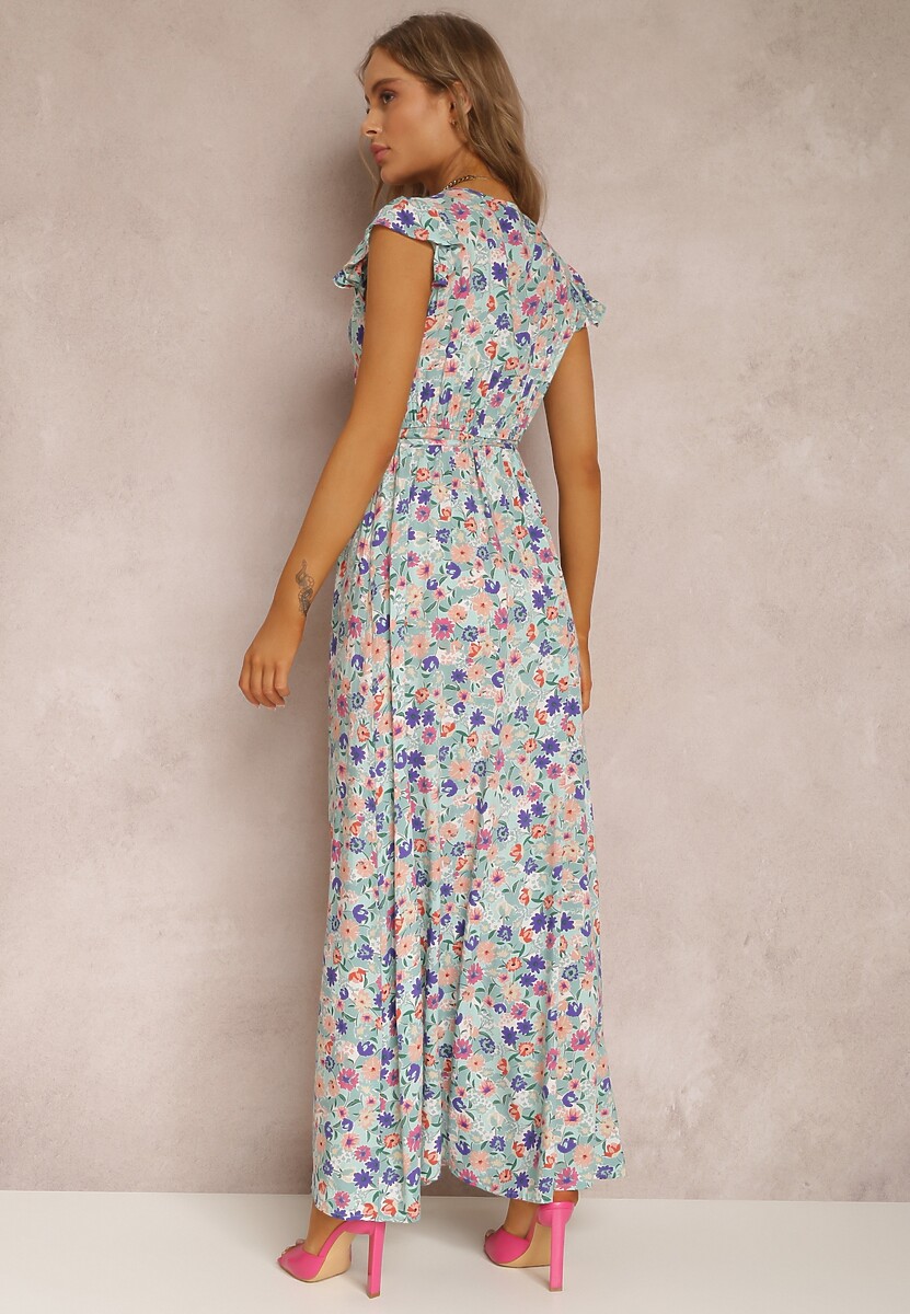 Miętowa Sukienka Artarpia