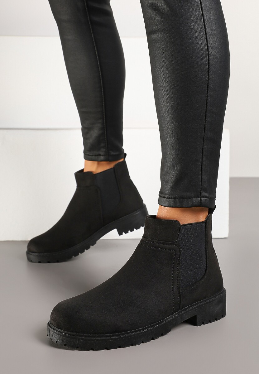 Czarne Botki Hillridge