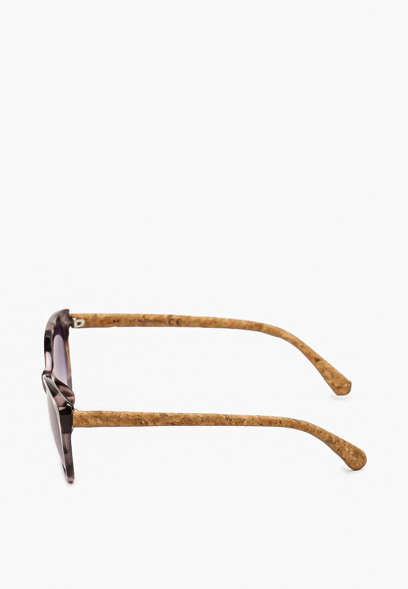 Ciemnoszare Okulary Przeciwsłoneczne Klasyczne z Cienkimi Oprawkami Cucanne