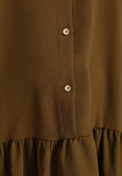 Ciemnozielona Sukienka Oromeda