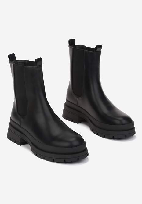 Czarne Botki Cillime