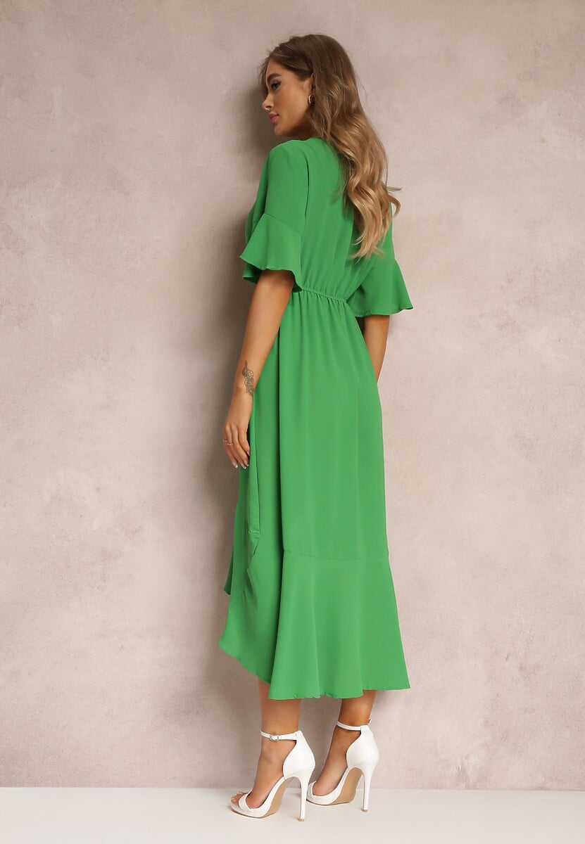 Jasnozielona Sukienka Parthesio