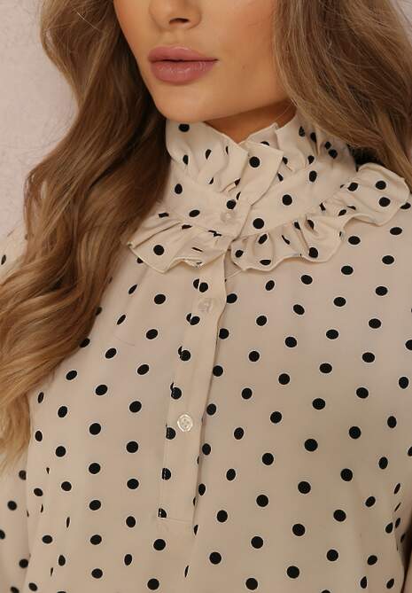 Jasnobeżowa Sukienka Erosyne