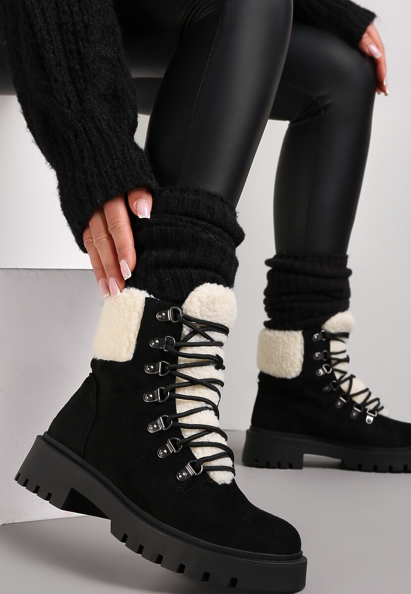 Czarne Traperki Isirae