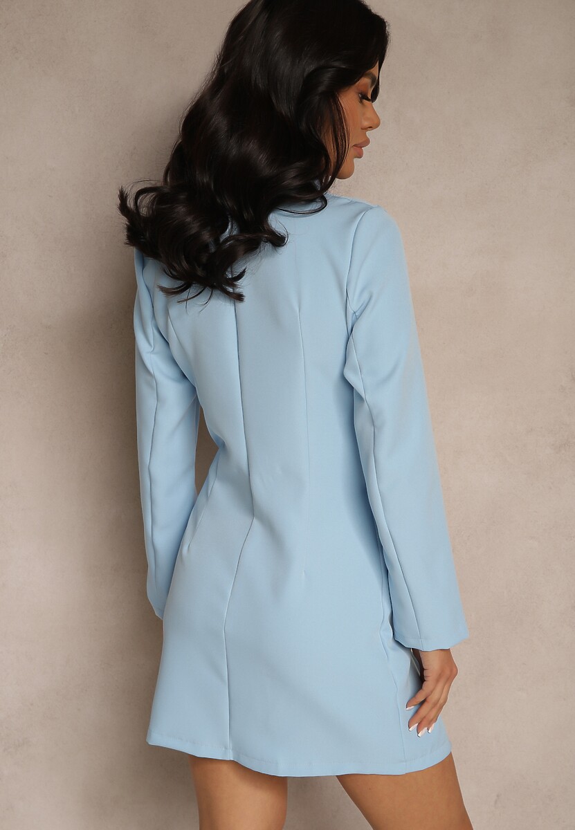 Niebieska Sukienka Semiche