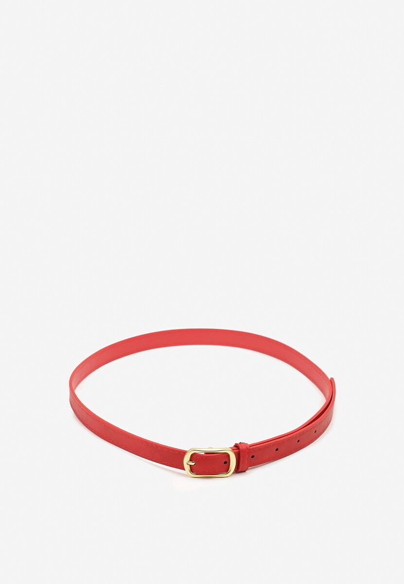 Czerwony Pasek Ozdobiony Klamrą Mevenia