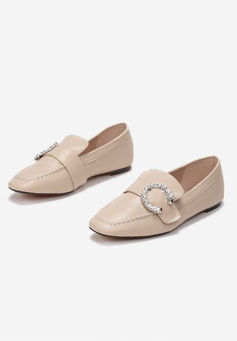 Beżowe Mokasyny Ciliphae