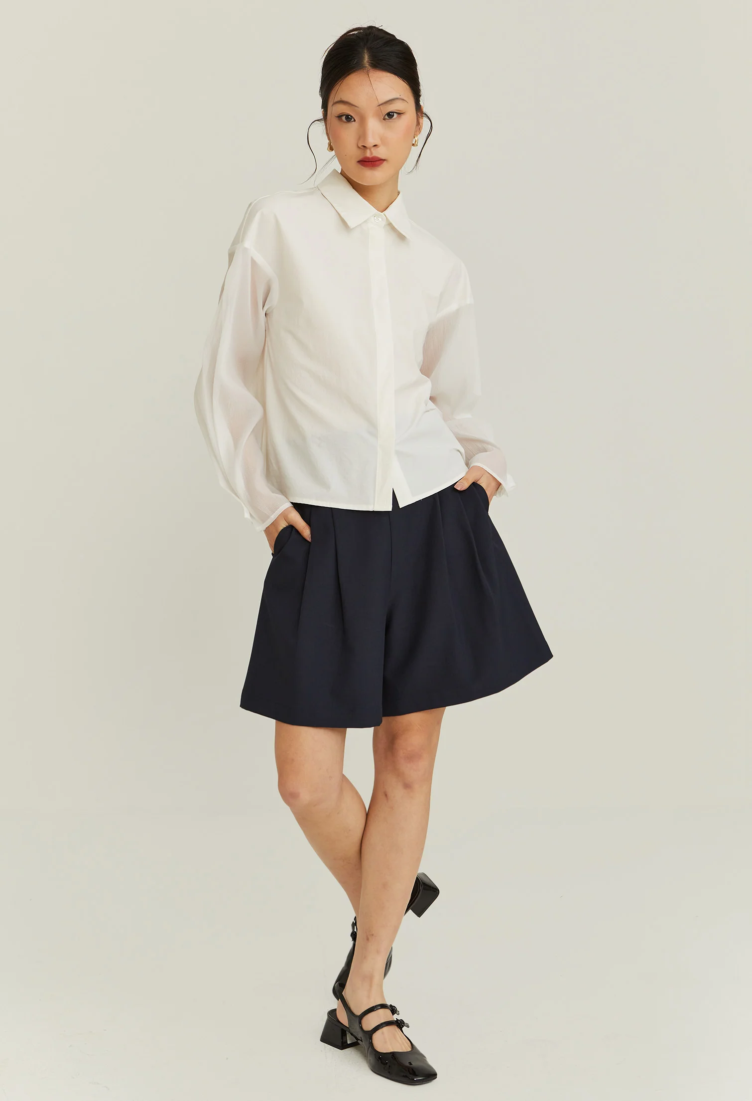 Moonveil Long Sleeves Blouse