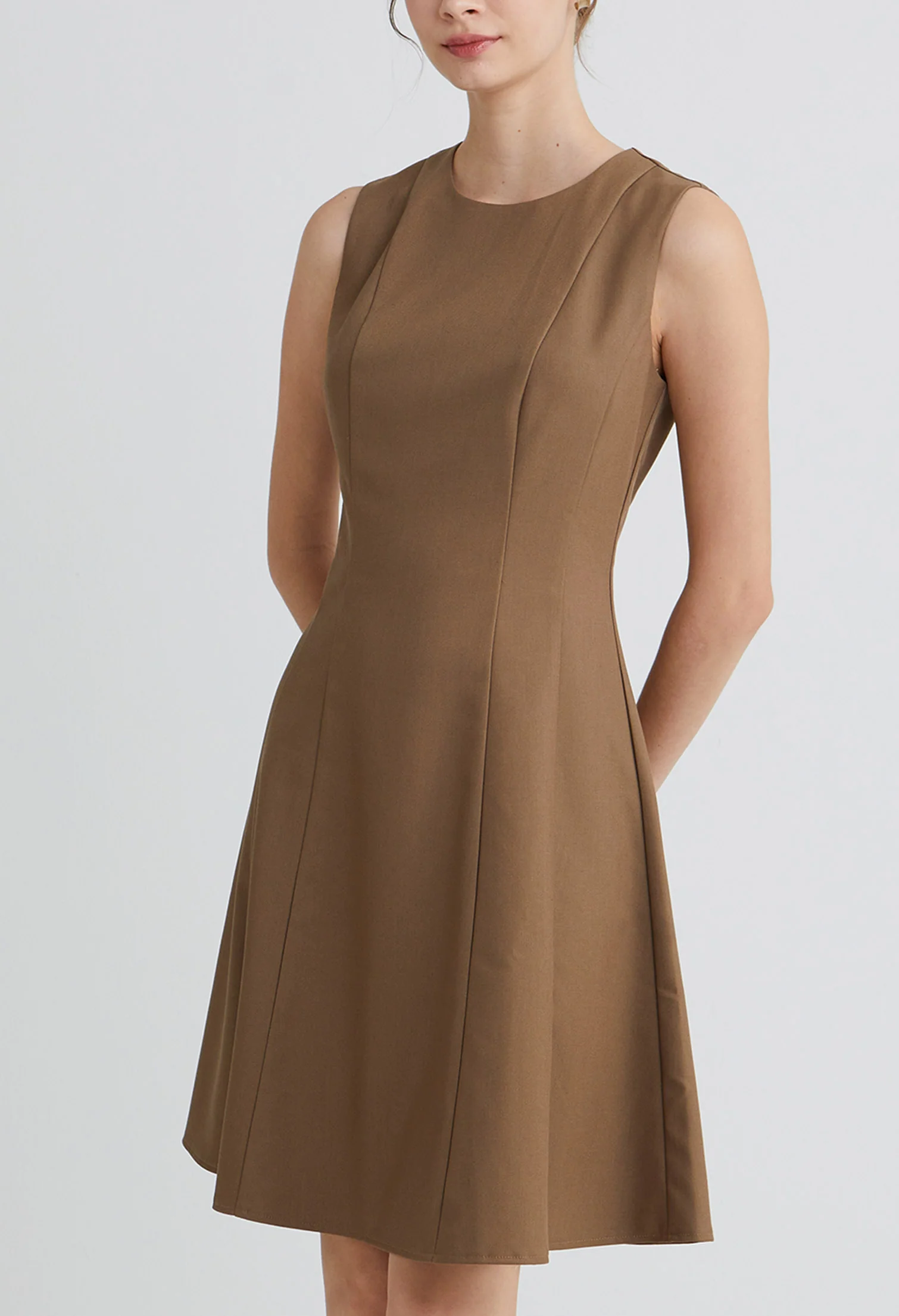 Luxe Flowy Mini Dress