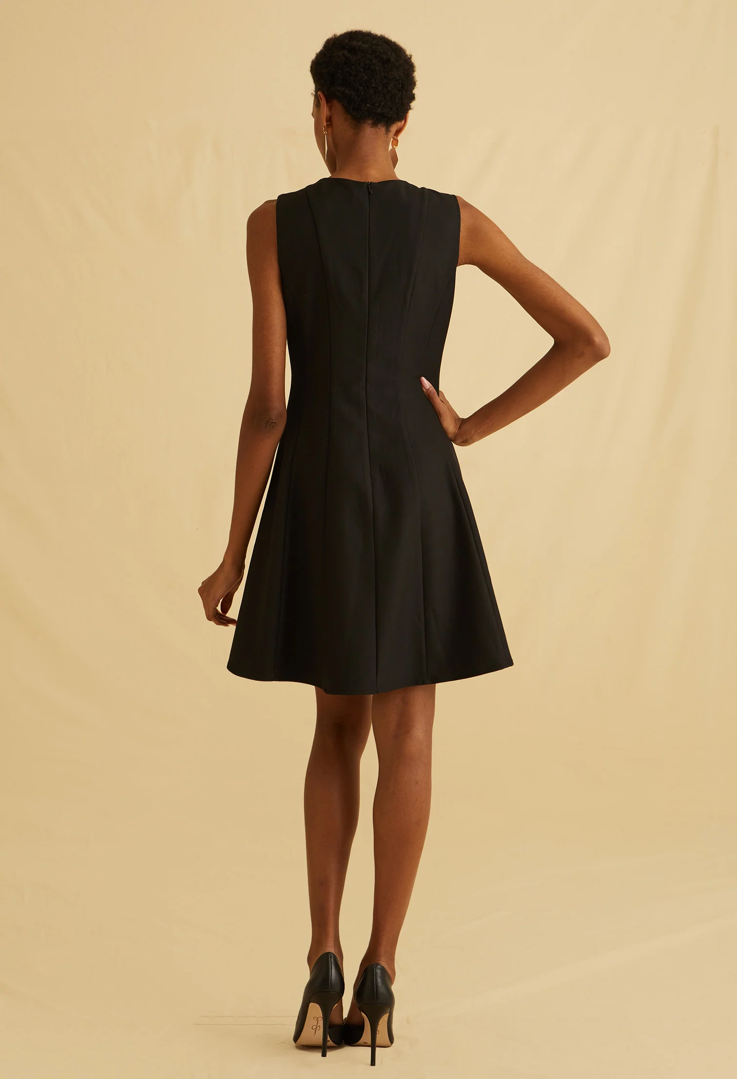 Luxe Flowy Mini Dress