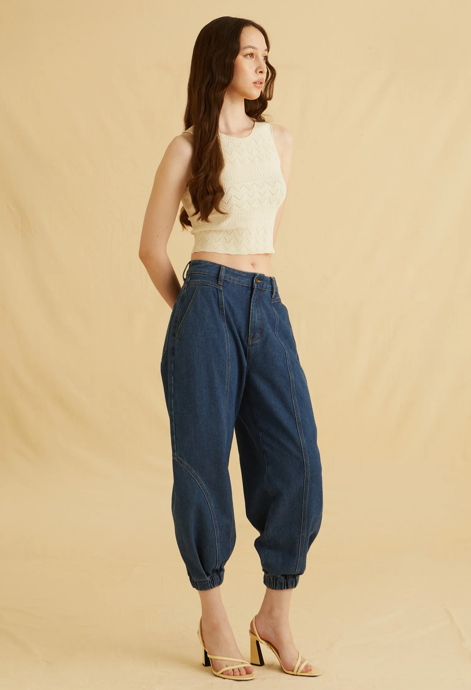 Ischia Cuffed Denim Jeans